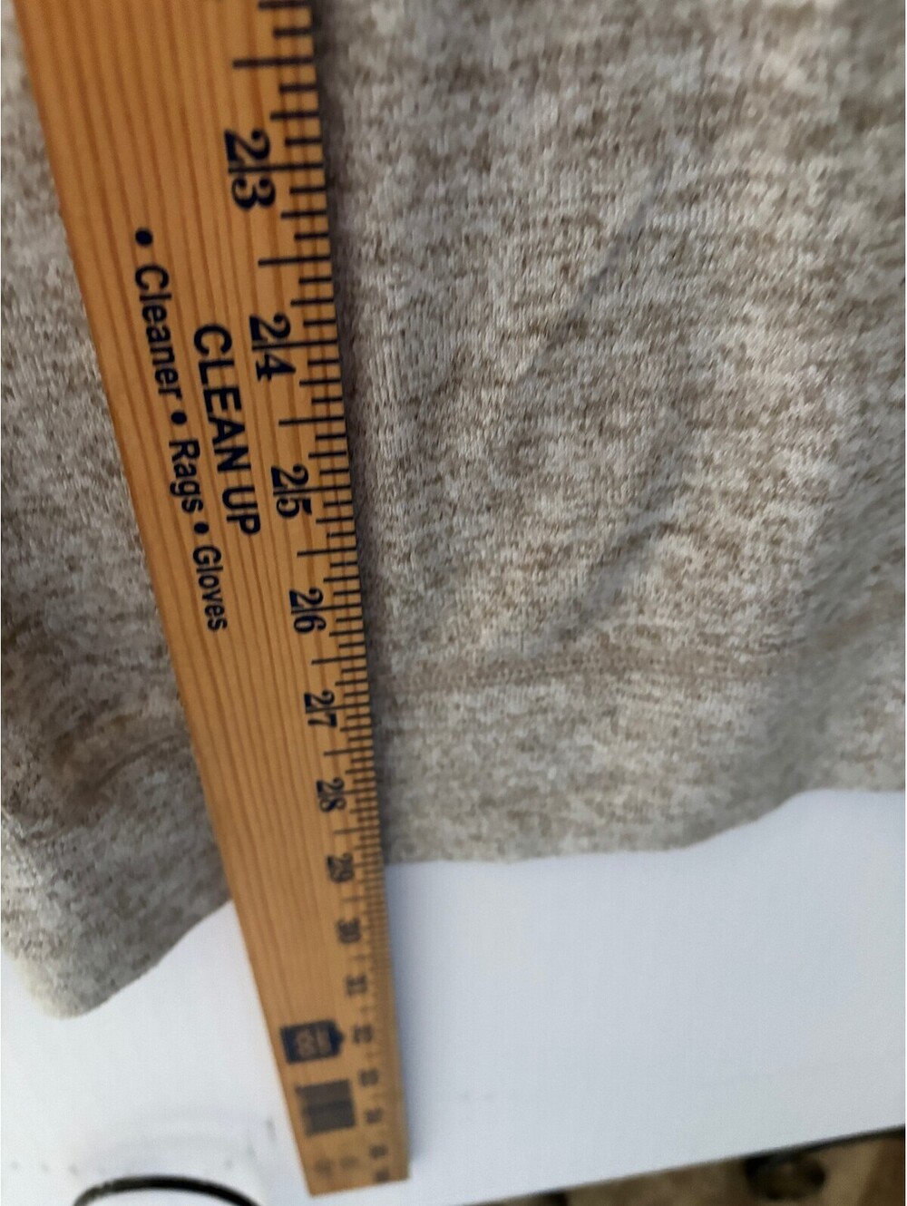 Greg Norman Men's XXL Heather Gray 1/4 Zip Pullover Sweater - Picture 7 of 9